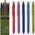 sencoo 5 Pack Blue Gel Pens, Quick Dry Ink, Fine Point 0.5mm, Smooth Writing Cute Aesthetic Pens for School