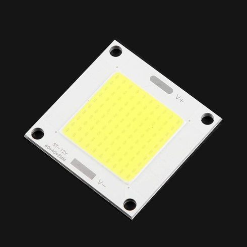 12-14V 50W Bulb Yosoo COB LED Panel, LED Integrated Chip Light Panel Flood Lamp for DIY Projector Floodlight(White)