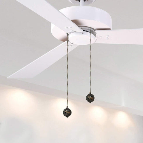 FP-1029-ORB-2 24 inch, 2-Pack Royal Designs, Inc. Adjustable Ceiling Fan Pull Chain Extension with Baby Elephant