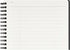 Maruman MNEMOSYNE Notebook 8.27 x 5.83 Inches (A5), 80 Sheets, 8mm Ruled 24-Line, Black, 1 ea. (N175)