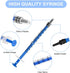 10 Packs 1ml Plastic Syringes, Individually Sealed Liquid Syringes Without Needles for Baby Medicine and Pet Feeding