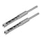 uxcell Square Hole Drill Bit, 1/2" High-Carbon Steel for Woodworking, 2 Pcs