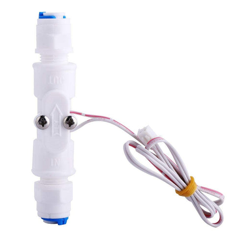 G1/4 Liquid Water Sensor PE Water Switch Flowmeter