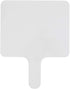 Dry Erase Answer Paddle, Double Sided White Board Paddles, 25 Pack, 7.83 x 6.46 Inches