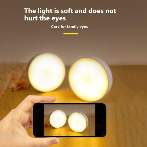 LianGSanSan LED Motion Sensor Night Light, Wall Sconce for Living Room, Bedroom, Bathroom, Kitchen, Dining Room