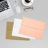 LUXPaper A7 Invitation Envelopes - 50 Qty - Peel & Press Blush Pink 5 1/4" x 7 1/4" 80lb Text