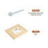 #14x4" Hex Washer Head Self Drilling Screws with EPDM Washer - 25 Pack, Carbon Steel Self Tapping Metal Sheet Screws