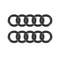 uxcell Nitrile Rubber O-Rings, 11mm OD, 7mm ID, 2mm Width, Pack of 12 for Automotive Plumbing
