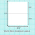IDEALSEAL Half Sheet Self Adhesive Shipping Labels for Laser & Inkjet Printers, 250 Count (500 Labels).