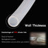 Feelers 8mm ID x 13mm OD High-Strength Silicone Tubing, Thick Food Grade High Temp Pure Silicon Tube, 3.3ft