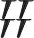 HZEPDVT Versatile Furniture Support Legs Bedside Table Metal feet Tapered Cabinet feet Sofa