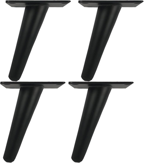 HZEPDVT Versatile Furniture Support Legs Bedside Table Metal feet Tapered Cabinet feet Sofa