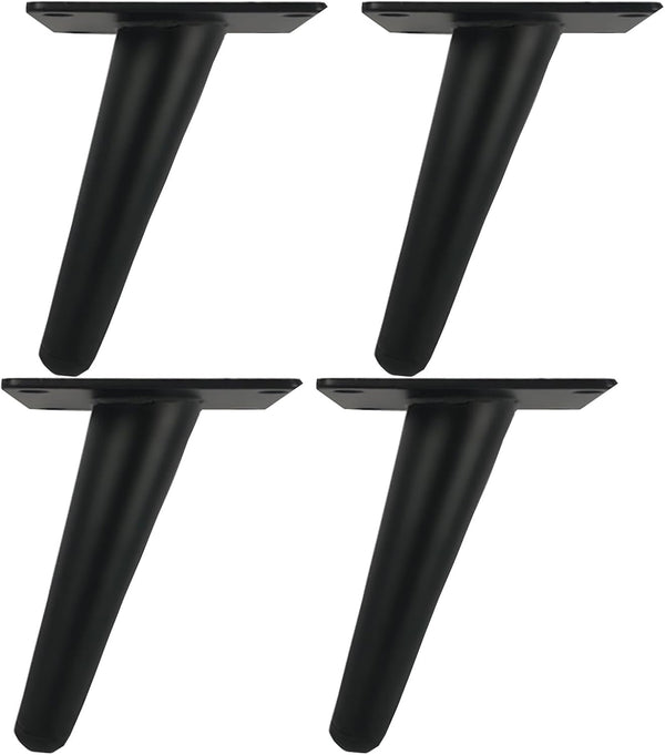 HZEPDVT Versatile Furniture Support Legs Bedside Table Metal feet Tapered Cabinet feet Sofa