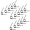 10pcs Torsion Springs V-Shaped 60/90/120/180 Degrees, Wire Diameter 1.2mm Small Torsion Springs Kit for DIY Projects