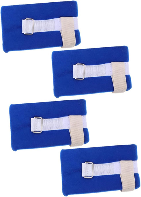 Outanaya 4Pcs Hospital Hand and Foot Straps for Bedridden Elderly Care Adjustable