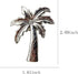 Palm Tree Cabinet Knobs, Drawer Pulls for Dresser, 4 Pieces Coconut Tree Pulls for Home Kitchen