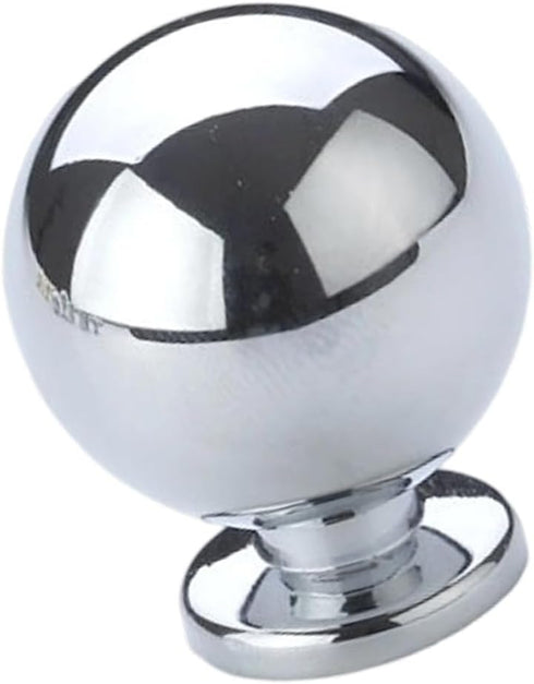 Ywmsfl 6Pcs Furniture Decorative Handle Modern Zincs Alloy Dressers Knob Round Ball Bedside Cabinet Pull Easy