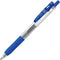 Zebra Sarasa Clip Gel Ballpoint Pen, Blue, 0.02 inches (0.5 mm)