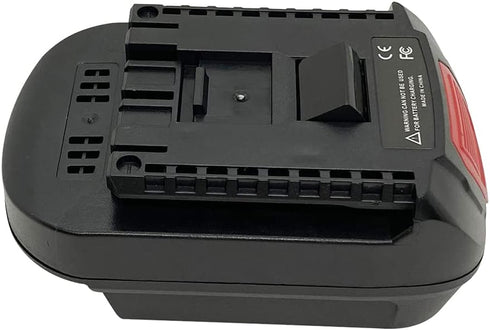 Battery Adapter for Milwaukee 18V M18 and Dewalt 20V Max Li-ion Battery - Convert to Bosch 18V Lithium Tool Battery
