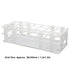 Test Tube Rack, 21-Hole 30mm Lab Test Tube Holder, Assembled Plastic Detachable Sample Bottle Rack