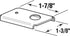 Prime-Line N 7192, Top or Bottom Mount, Bi-fold Door Repair Bracket for Wood (2-Pack)
