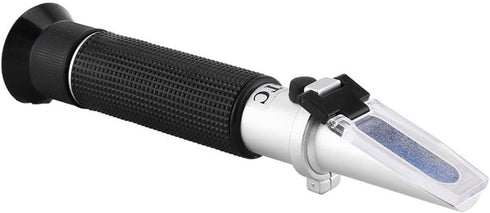VGVGV Brix Refractometer, Handheld Refractometer 0-80% Optical Alcohol Liquor and Spirits Wiskey Vodka