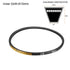 uxcell A32 Drive V-Belts, 32" Inner Length, 13mm Width, JIS Standard A-Section Rubber Drive Belt
