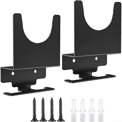 HanOaki Sturdy Angle Grinder Wall Mount Bracket 2Pcs Storage Holder For Workbench Garage