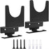 HanOaki Sturdy Angle Grinder Wall Mount Bracket 2Pcs Storage Holder For Workbench Garage
