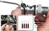 4-Piece Ordinary Set, Oil Seal Hook and Screwdriver, Pull Out Hook for Automotive, Electronics, Home Repair Tools