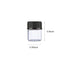 JJKMALL 50Pcs Clear Sample Glass Bottles 1ml with Orifice Reducer, 1pc Gift Storage Bag, 1pc 3ml Dropper