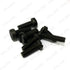 QuarkMRO 304 M1.6 M2 M2.5 M3 M4 (M2 5mm,500) Black Stainless Steel Slotted Cheese Head Screws x