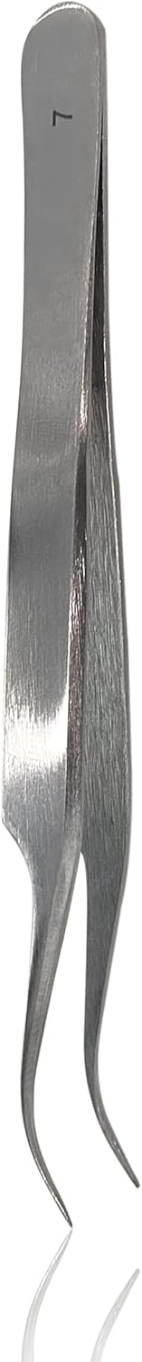 Scientific Labwares Jewelers Micro-Precision Forceps No. 7 - Ultra Smooth Grip, Ultra Thin Tips