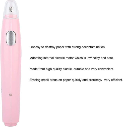 Electric Eraser Kit for Artists, Battery Operated Pencil Eraser with 16 Refills for Sketching, Drafting, Drawing