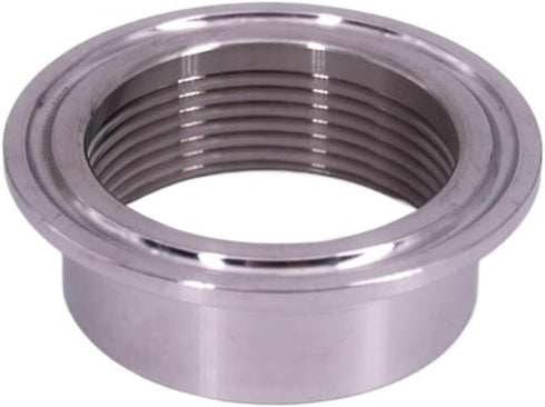 AIOCIOMZVZ 1.5in 2in 304/316 Production(SUS316L-F-K50.5mm,1in) Tri Clamp Sanitary Pipe Fitting Connector - Stainless
