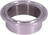 AIOCIOMZVZ 1.5in 2in 304/316 Production(SUS316L-F-K64mm,1-1/4in) Tri Clamp Sanitary Pipe Fitting Connector - Stainless