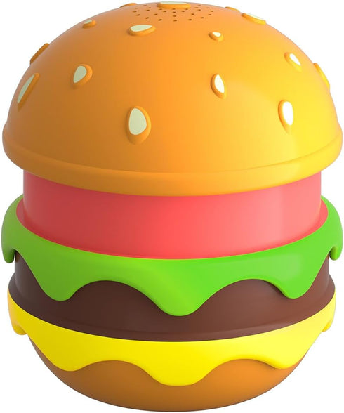 Fesjoy Dimmable 8 Night Light Cute Hamburger Lamp BT Speaker Sleep Sound Machine Soothing Sounds