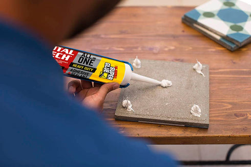 Super Glue Total Tech White All-In-One Adhesive & Sealant - 9.8oz Cartridges (Pack of 2)