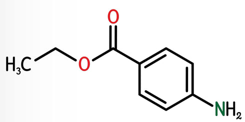 ChemCenter 100 Benzocaine, High Purity, Ultra Fine Powder, Grams