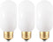 LED Light Bulb, 25W Equivalent, Soft Warm White 2700K, 3 Pack, E26 Base, 2W, Dimmable, T45, 200 Lumen