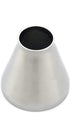 Sanitary Fitting Weld Ends Concentric Reducer Fitting, SS304 Tri Clamp Ferrule, 2" Tube OD to 1" Tube OD