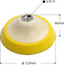 2Pcs 5 Inch Backing Pad Hook and Loop for Angle Grinder Plate, 5/8"-11 Thread Backer Pad