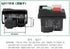 NSIXSURIM 1PC KJD17 4 KJD17F pin Switch Magnetic Meat Drilling Machine/Slicer Button