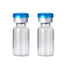20 Pcs 10ml Glass Bottles, Sterile Vials with Self Healing Injection Port and Flip Off Aluminum Cap
