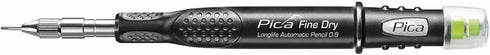 Pica Fine Dry Long-life 0.9mm Automatic Pencil for Precision Marking, Made in Germany