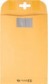 Quality Park Clearclasp Kraft Envelope, 6 x 9, Brown Kraft, Cheese Blade Flap, 100/Box