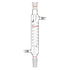 StonyLab Borosilicate Glass Graham Condenser, 200mm Jacket Length, 24/40 Joint Lab Glass