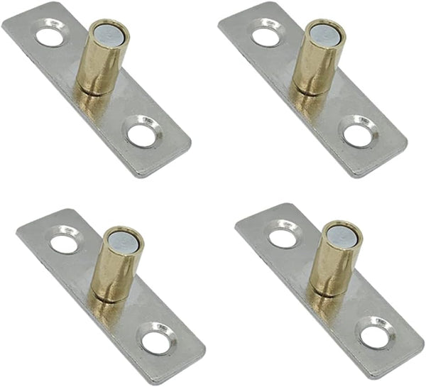 4 Pcs Roller Guide Sliding Barn Door Floor Guide, Stainless Steel Barn Door Hardware Accessories