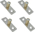4 Pcs Roller Guide Sliding Barn Door Floor Guide, Stainless Steel Barn Door Hardware Accessories
