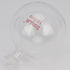 stonylab Spherical Joint Round Bottom Receiving Flask, Borosilicate Glass with 35/20 Ground Joint, 1000 ml